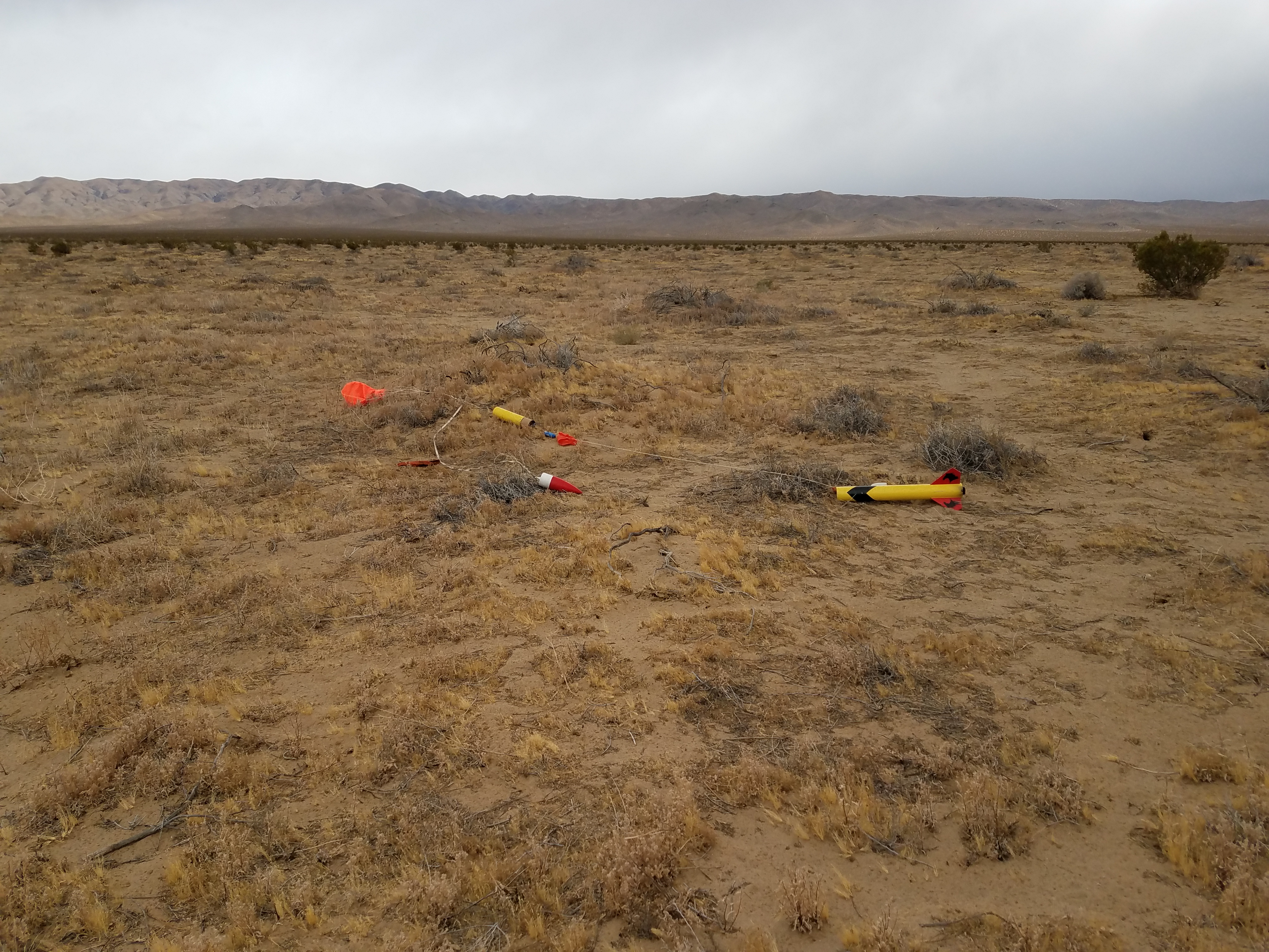 Photo of Charlie Horse's landing site