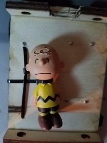 Close up on Charlie Brown