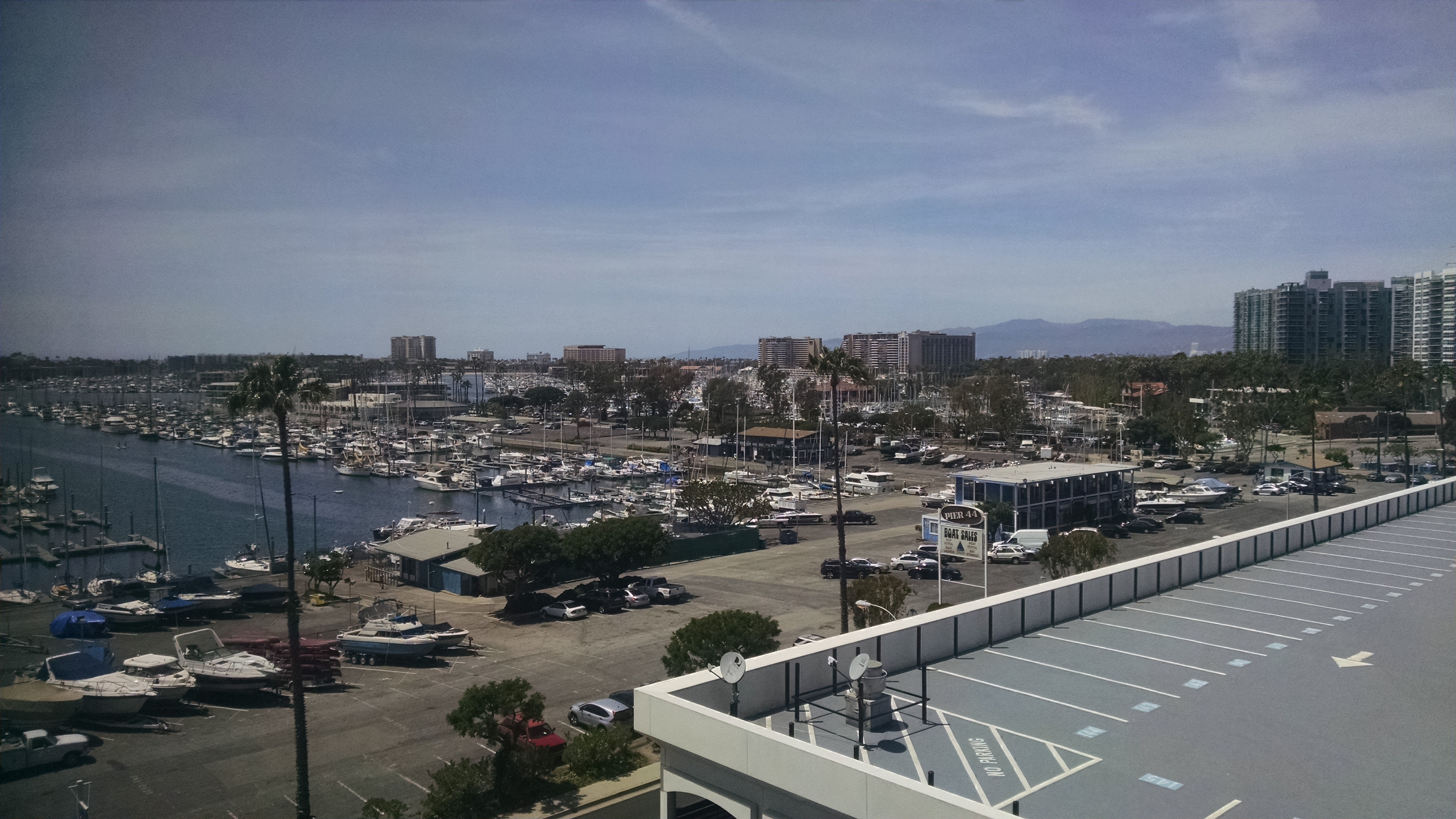 View from SERC building